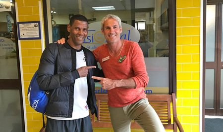 Campione del mondo Aldair e Konsel